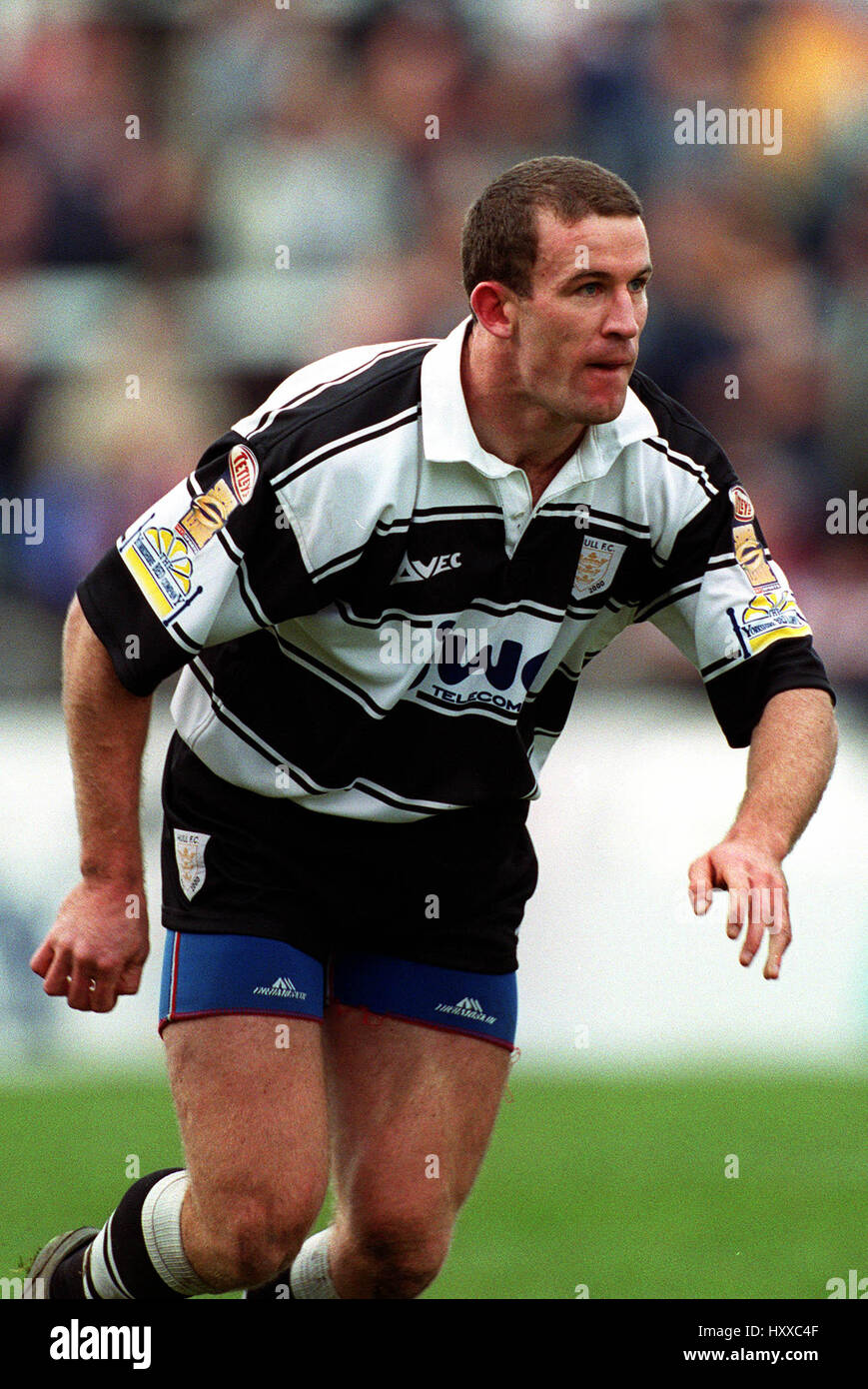 STEVE COLLINS. HULL FC 12. März 2000 Stockfoto