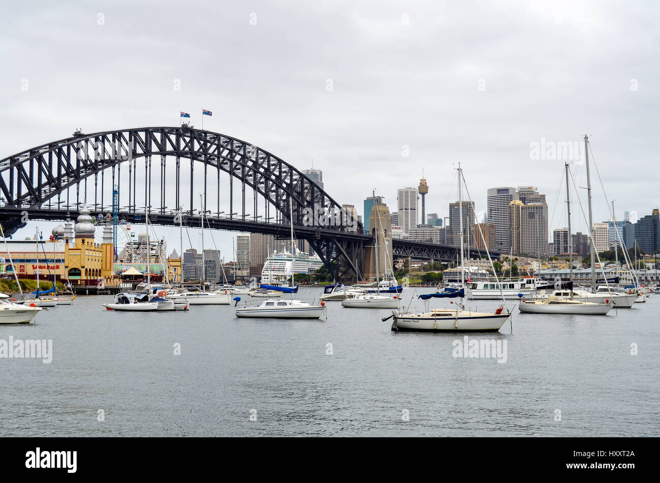 Sydney Harbour bridge Stockfoto
