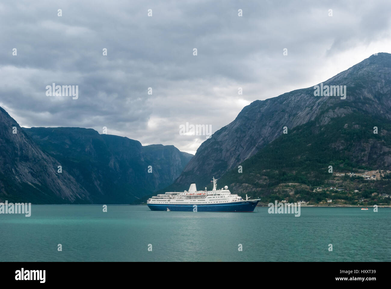 Norwegen, Kreuzfahrt durch die Fjorde Stockfoto