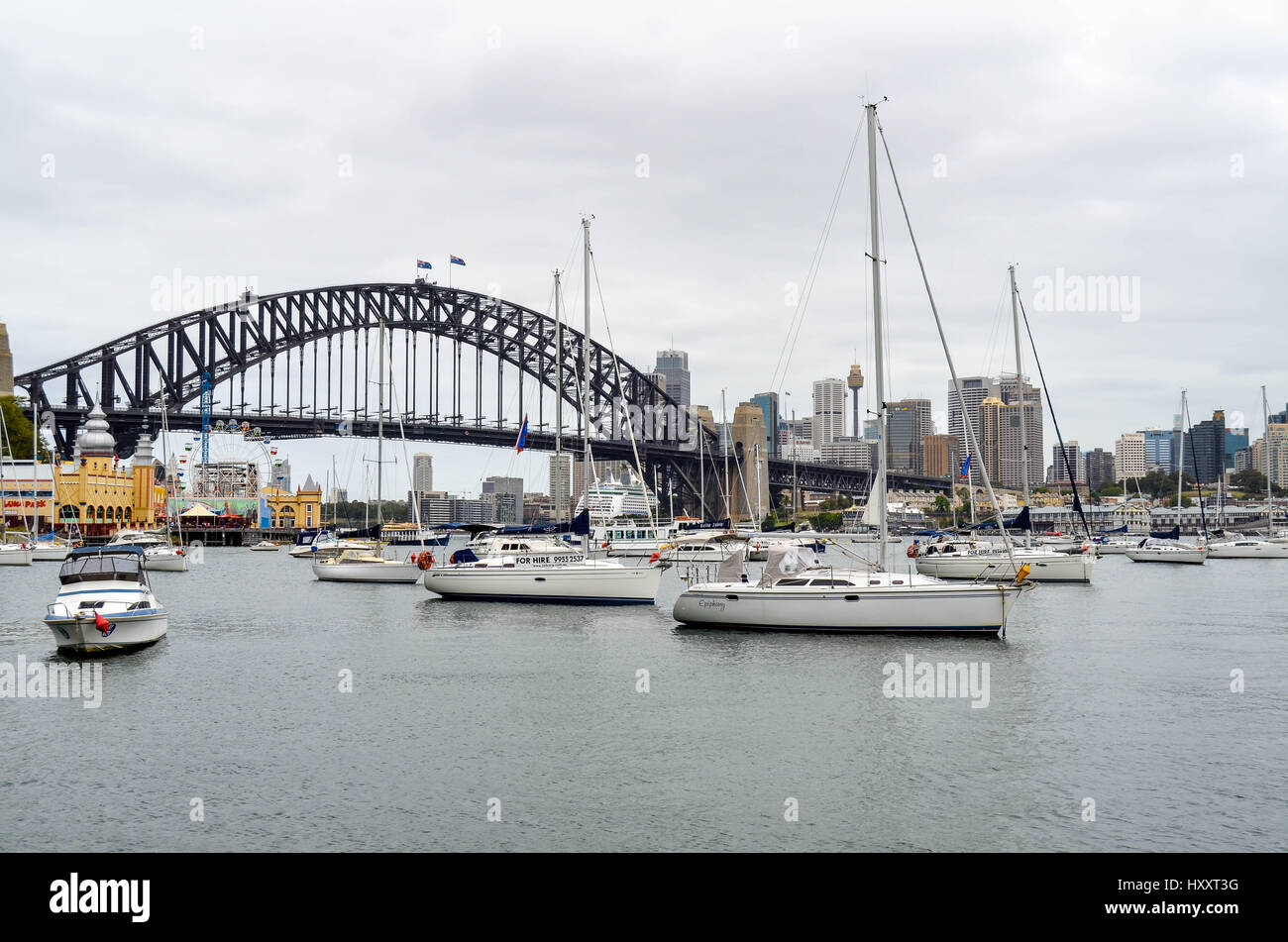 Sydney Harbour bridge Stockfoto