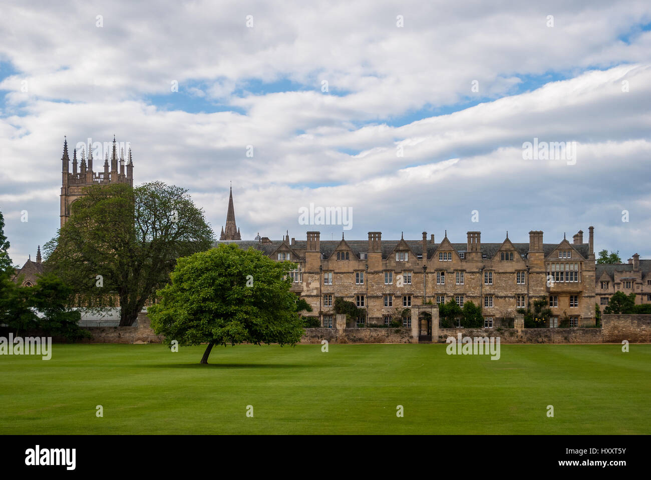 Oxford College, UK Stockfoto