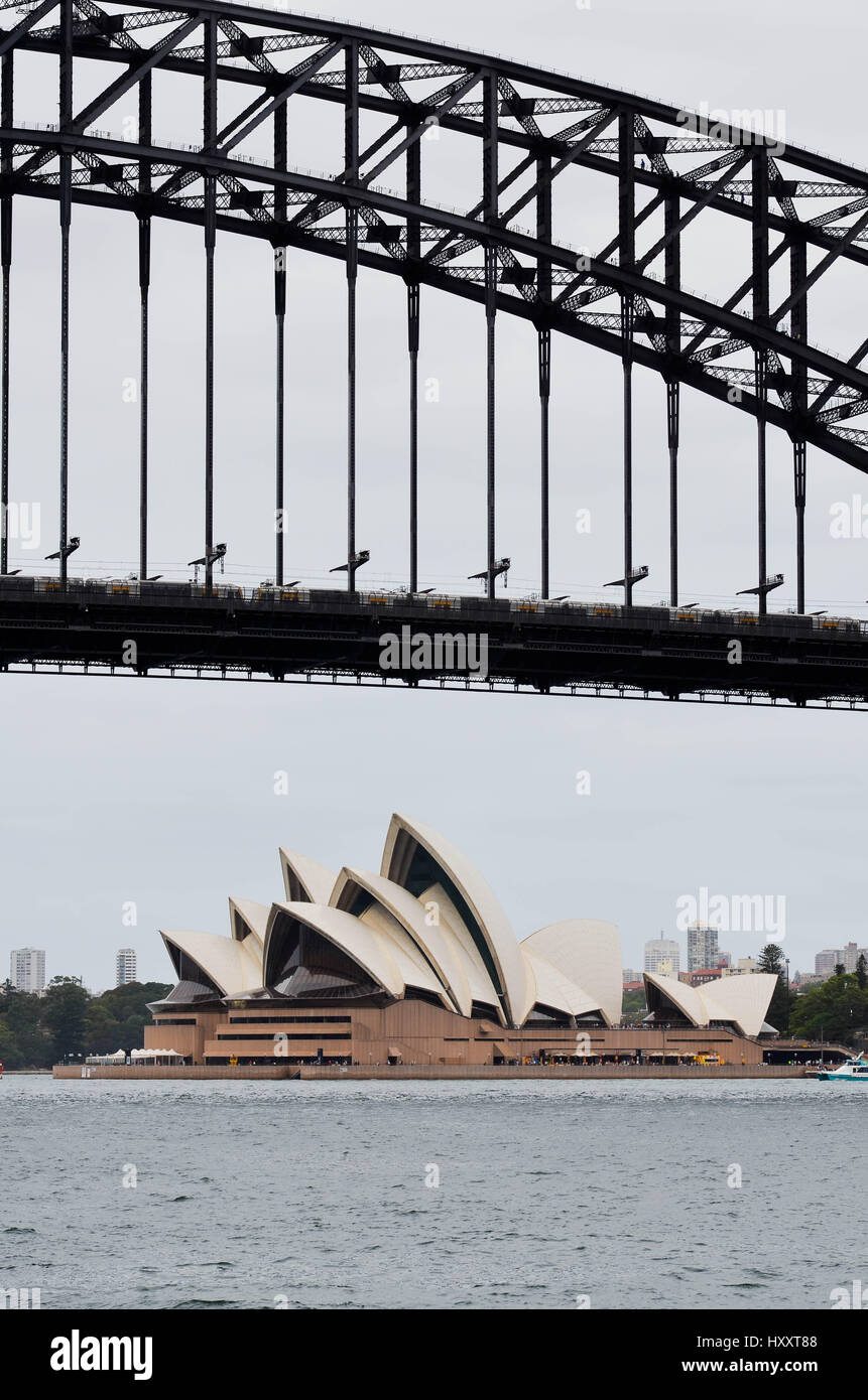 Sydney Harbour bridge Stockfoto