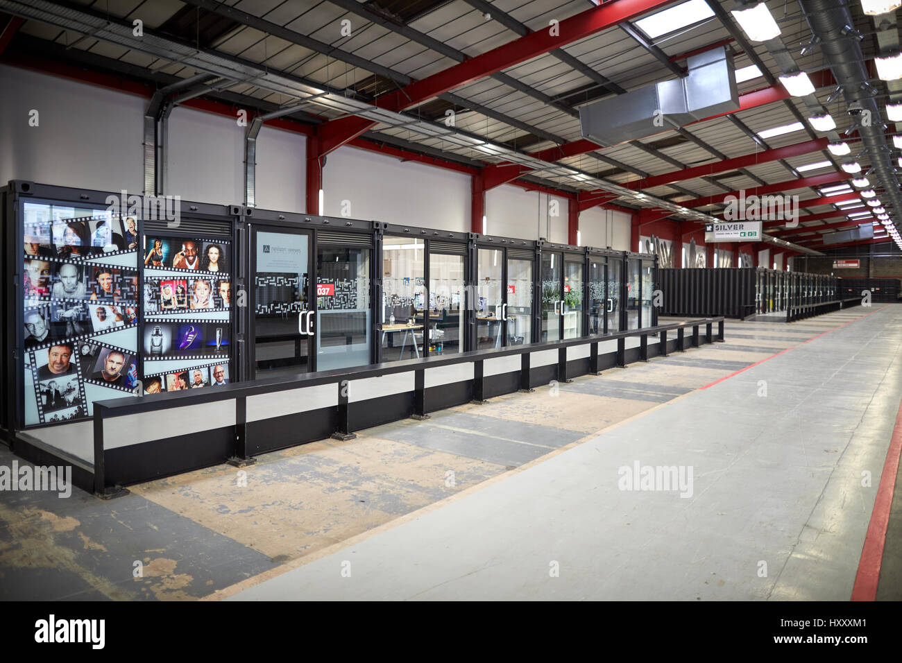 Erschwingliche Büroflächen der scharfen Projekt Heimat digitale Unternehmer und Produktionsfirmen in Newton Heath, Nord-Manchester, England, UK. Stockfoto