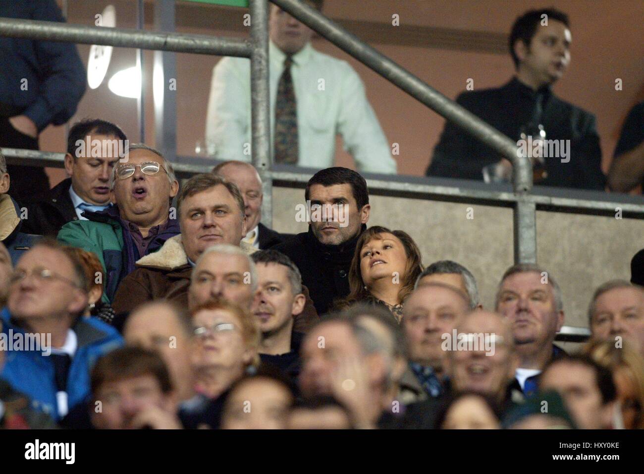 ROY KEANE an JJB STADIUM Großbritannien V Australien JJB STADIUM WIGAN ENGLAND 5. November 2005 Stockfoto