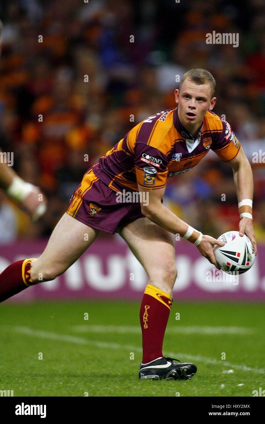 KEVIN BROWN HUDDERFIELD Riesen RLFC MILLENIUM Stadion CARDIFF WALES 6. Mai 2007 Stockfoto