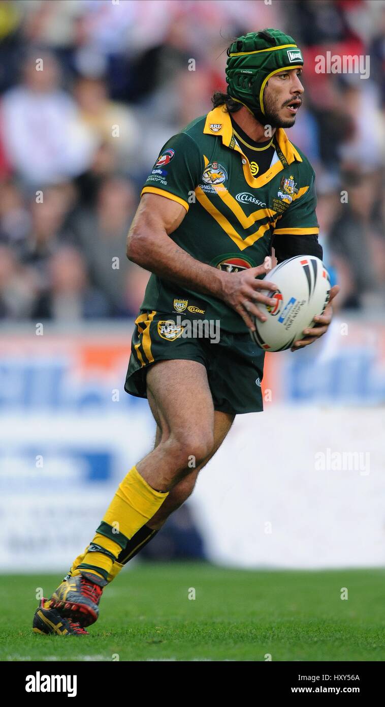 JOHNATHAN THURSTON Australien DW STADIUM WIGAN ENGLAND 31. Oktober 2009 Stockfoto