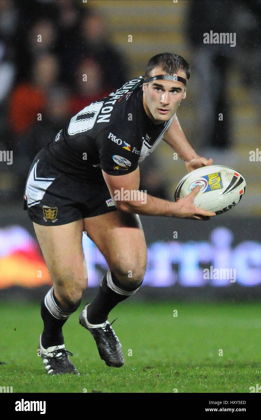 DANNY HOUGHTON HULL FC KC STADIUM HULL ENGLAND 19. März 2010 Stockfoto