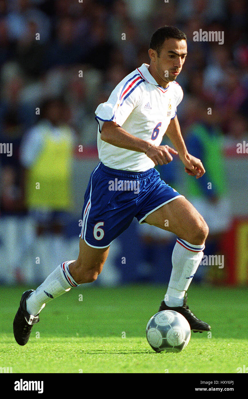 YOURI DJORKAEFF Frankreich & INTER Mailand FC 16. Juni 2000 Stockfoto YOURI DJORKAEFF Frankreich & INTER Mailand FC 16. Juni 2000 Stockfoto
