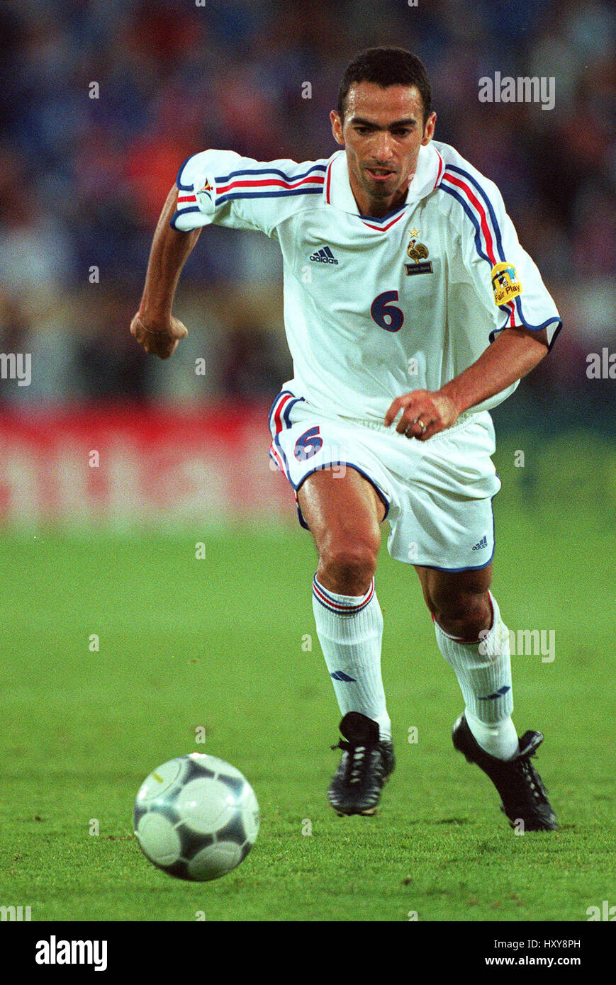 YOURI DJORKAEFF Frankreich & INTER Mailand FC 25. Juni 2000 Stockfoto YOURI DJORKAEFF Frankreich & INTER Mailand FC 25. Juni 2000 Stockfoto