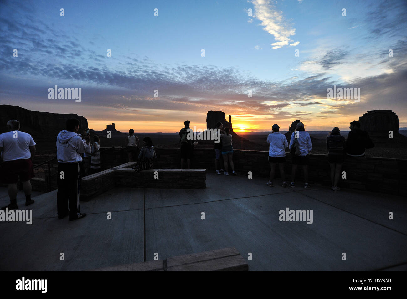 Monument Valley, Vereinigte Staaten von Amerika Stockfoto