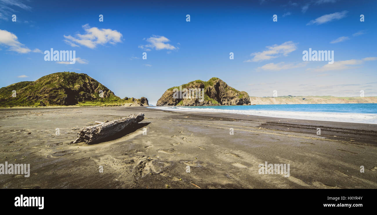Whatipu Strand Stockfoto