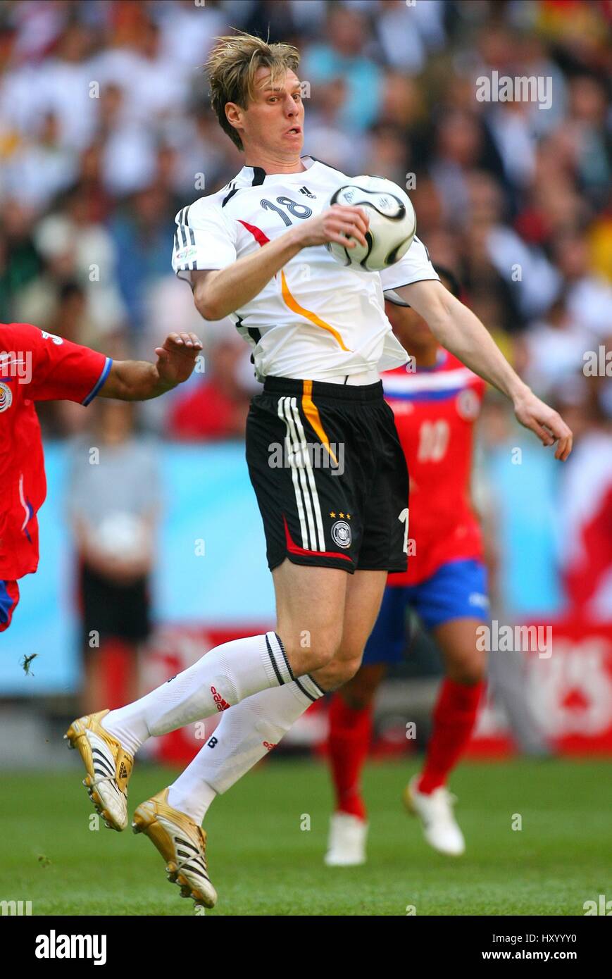 TIM BOROWSKI Deutschland V COSTA RICA WM Stadion München Deutschland 9. Juni 2006 Stockfoto