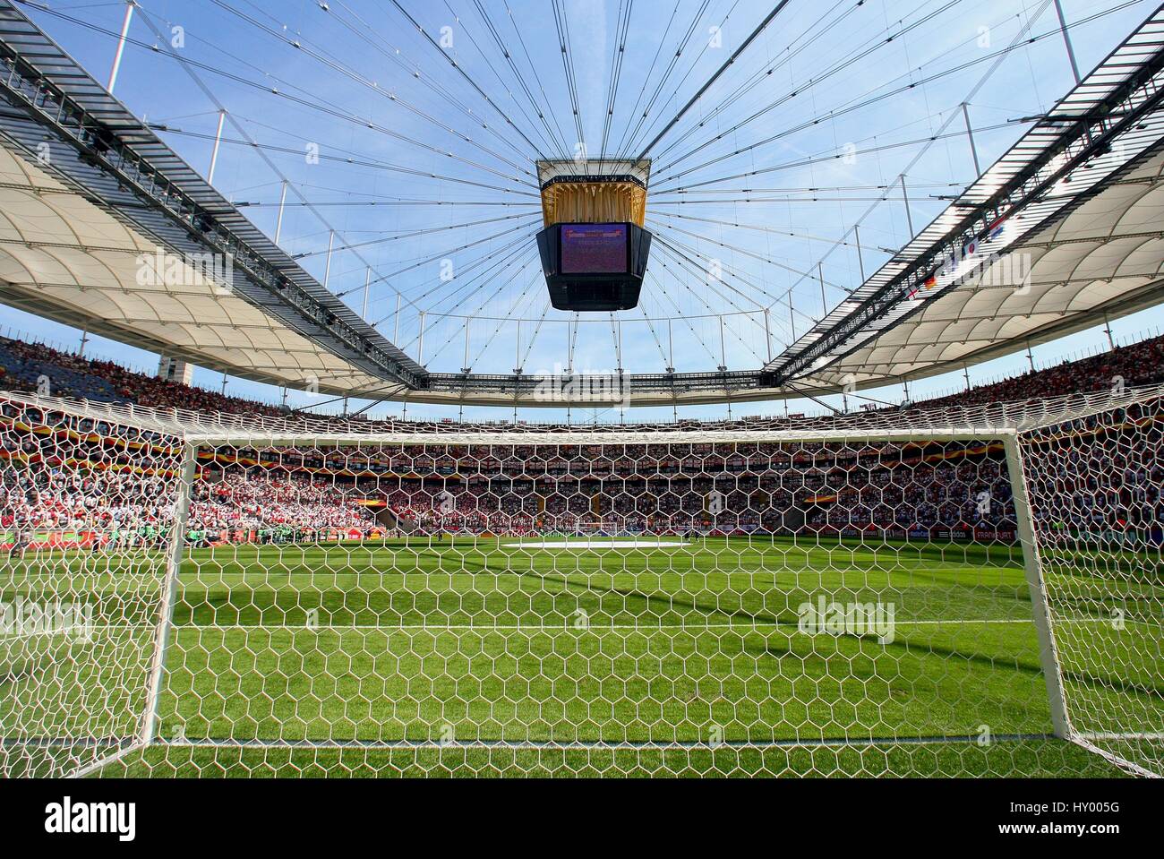 COMMERZBANK-ARENA & FRANKFURT ENGLAND V PARAGUAY WM FRANKFURT Deutschland 10. Juni 2006 Stockfoto