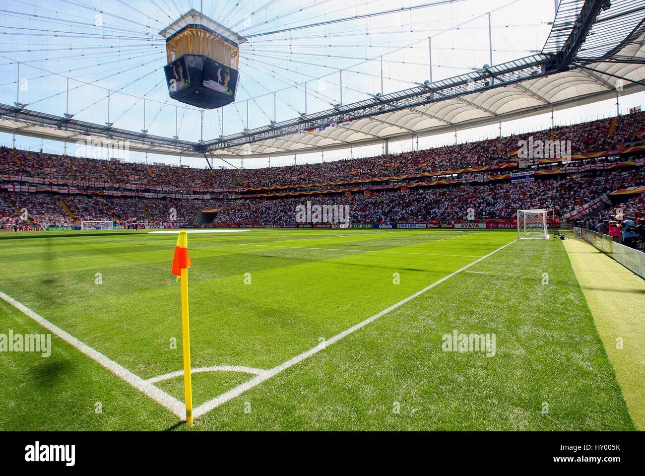 COMMERZBANK-ARENA & FRANKFURT ENGLAND V PARAGUAY WM FRANKFURT Deutschland 10. Juni 2006 Stockfoto