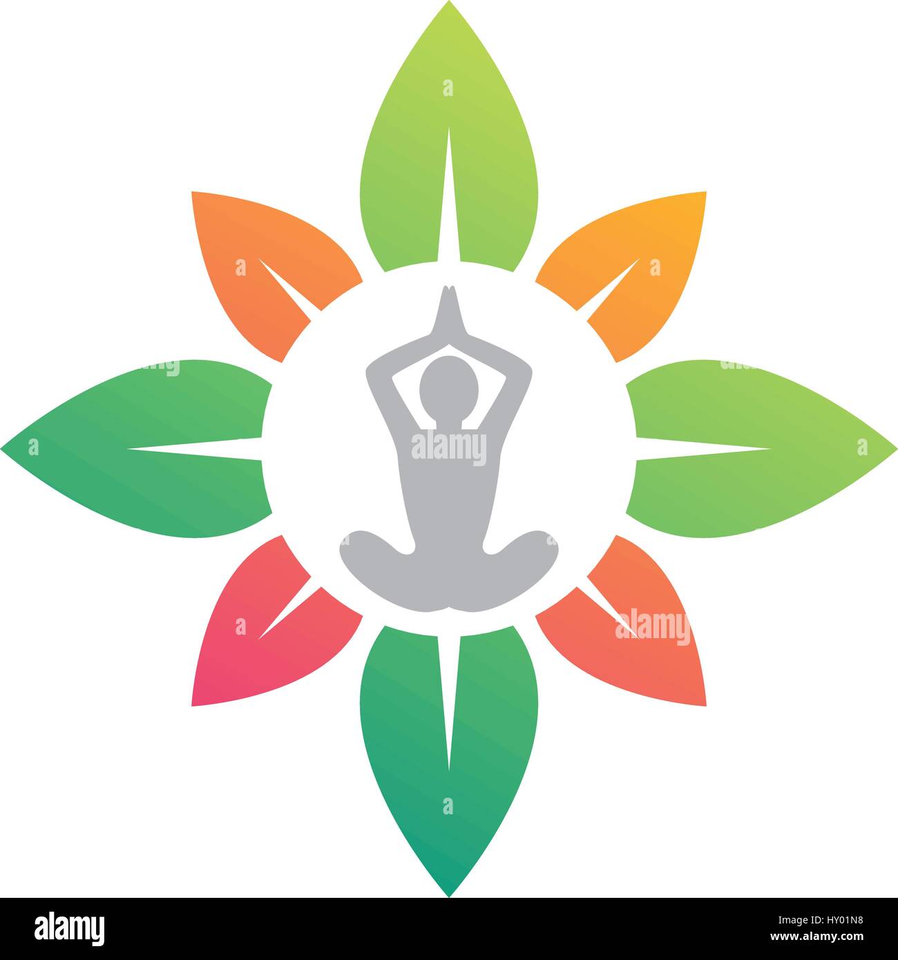 Design Spa Zen Symbol, Vektor-illustration Stock Vektor