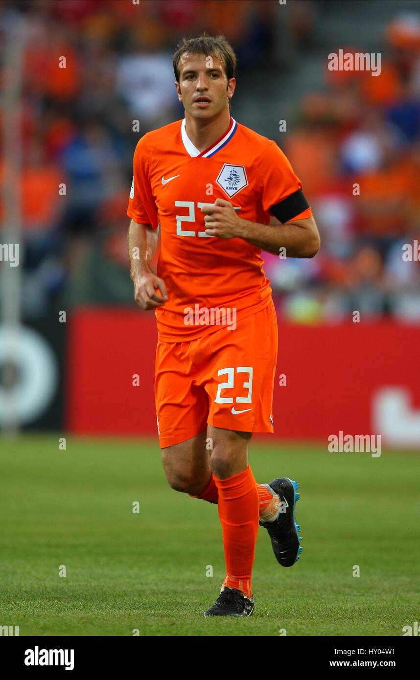 RAFAEL VAN DER VAART HOLLAND & HAMBURG St. JAKOB-PARK BASEL Schweiz 21. Juni 2008 Stockfoto