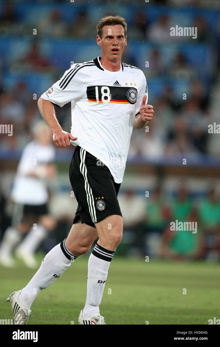 TIM BOROWSKI Deutschland & WERDER BREMEN ST. JAKOB-PARK BASEL Schweiz 19.  Juni 2008 Stockfotografie - Alamy