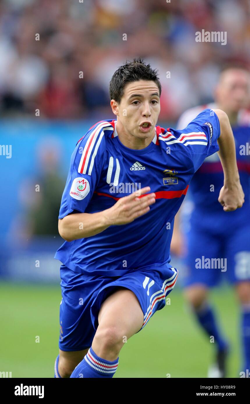 SAMIR NASRI Frankreich & MARSEILLE LETZIGRUND STADUIM Zürich 9. Juni 2008 Stockfoto