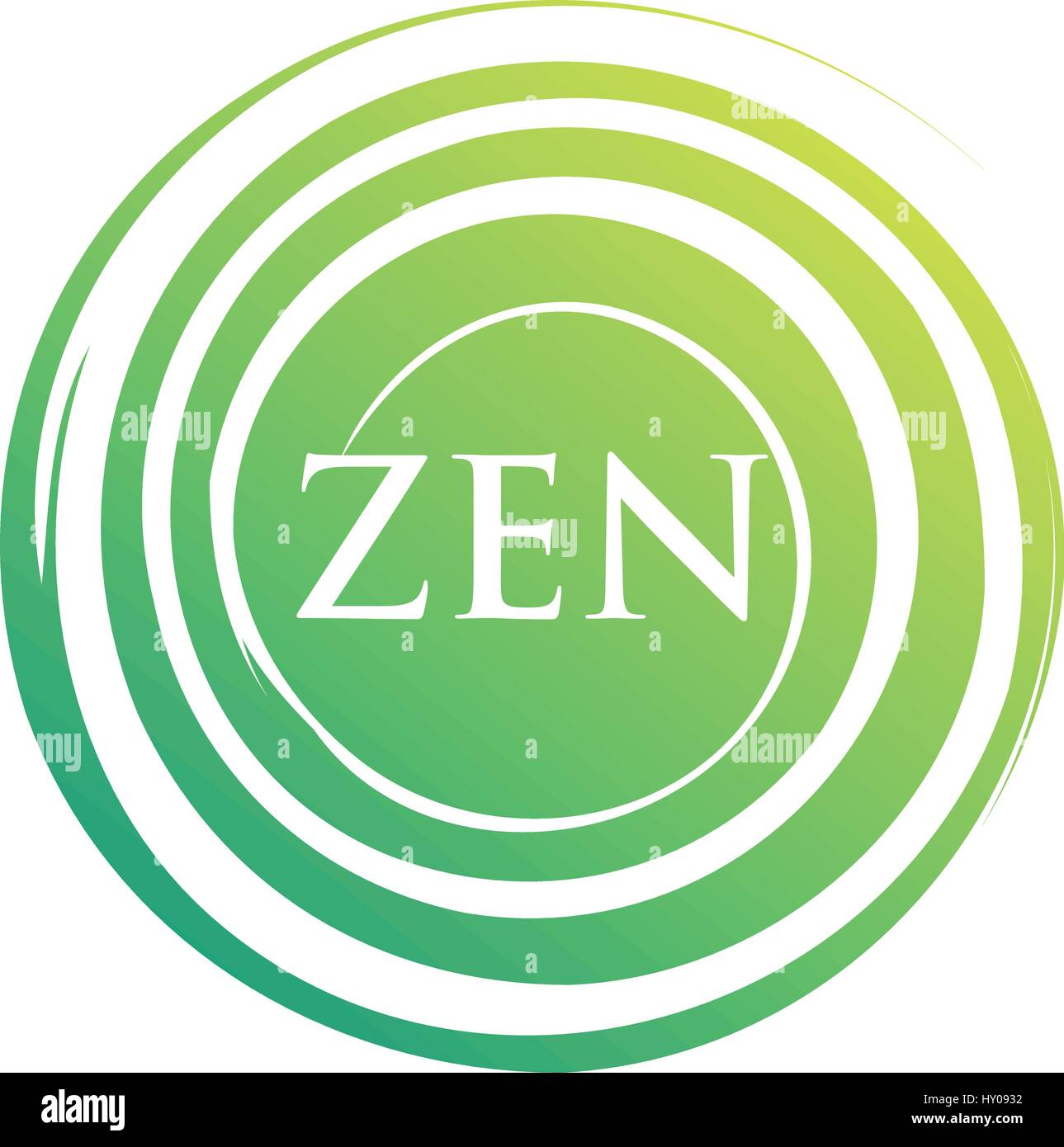 Design Spa Zen Symbol, Vektor-illustration Stock Vektor