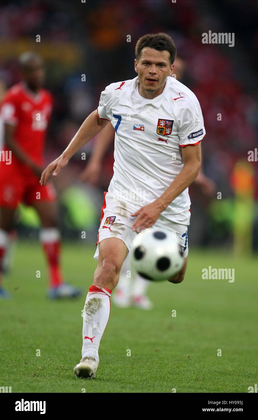 LIBOR SIONKO Tschechien & FC KOBENHAVEN St. JAKOB-PARK BASEL Schweiz 7. Juni 2008 Stockfoto