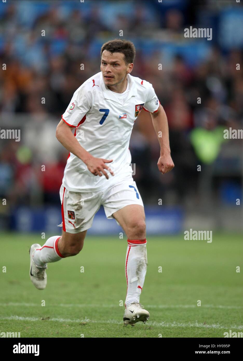 LIBOR SIONKO Tschechien & FC KOBENHAVEN St. JAKOB-PARK BASEL Schweiz 7. Juni 2008 Stockfoto