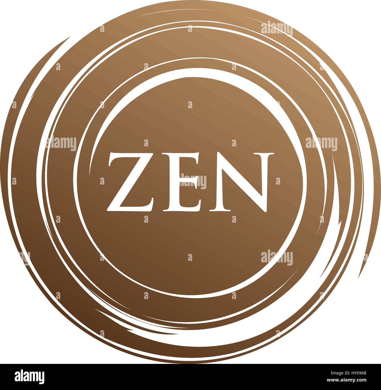 Design Spa Zen Symbol, Vektor-illustration Stock Vektor