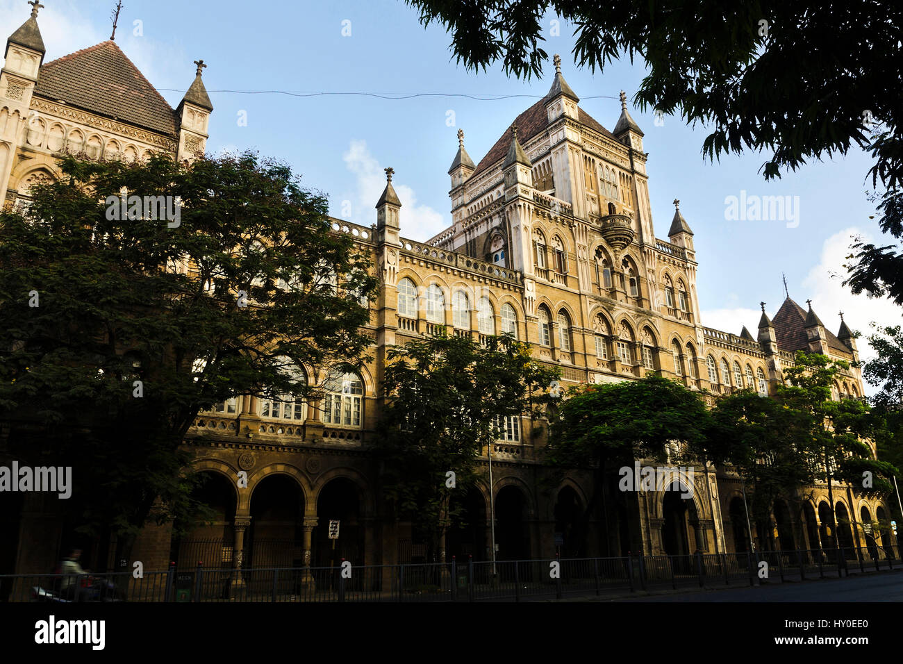 Elphinstone College, Kala Ghoda, Fort, Mumbai, Maharashtra, Indien, Asien Stockfoto