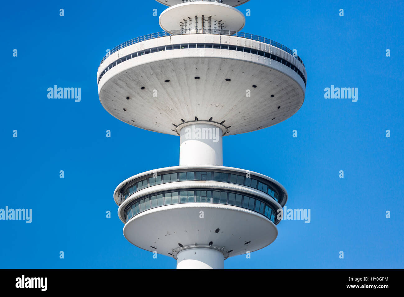 Heinrich-Hertz-Turm, Radio/Fernsehturm, Hamburg Stockfoto