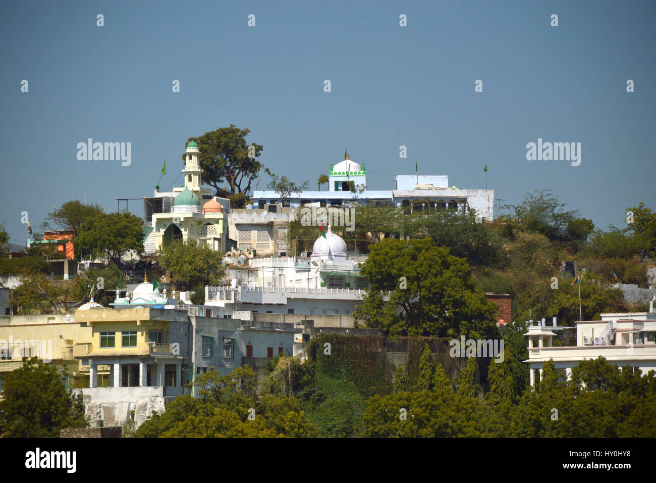 Chilla Khwaja Moinuddin Chishti, Ajmer, Rajasthan, Indien, Asien, Indische Khwaja Moinuddin Chishti Dargah Stockfoto