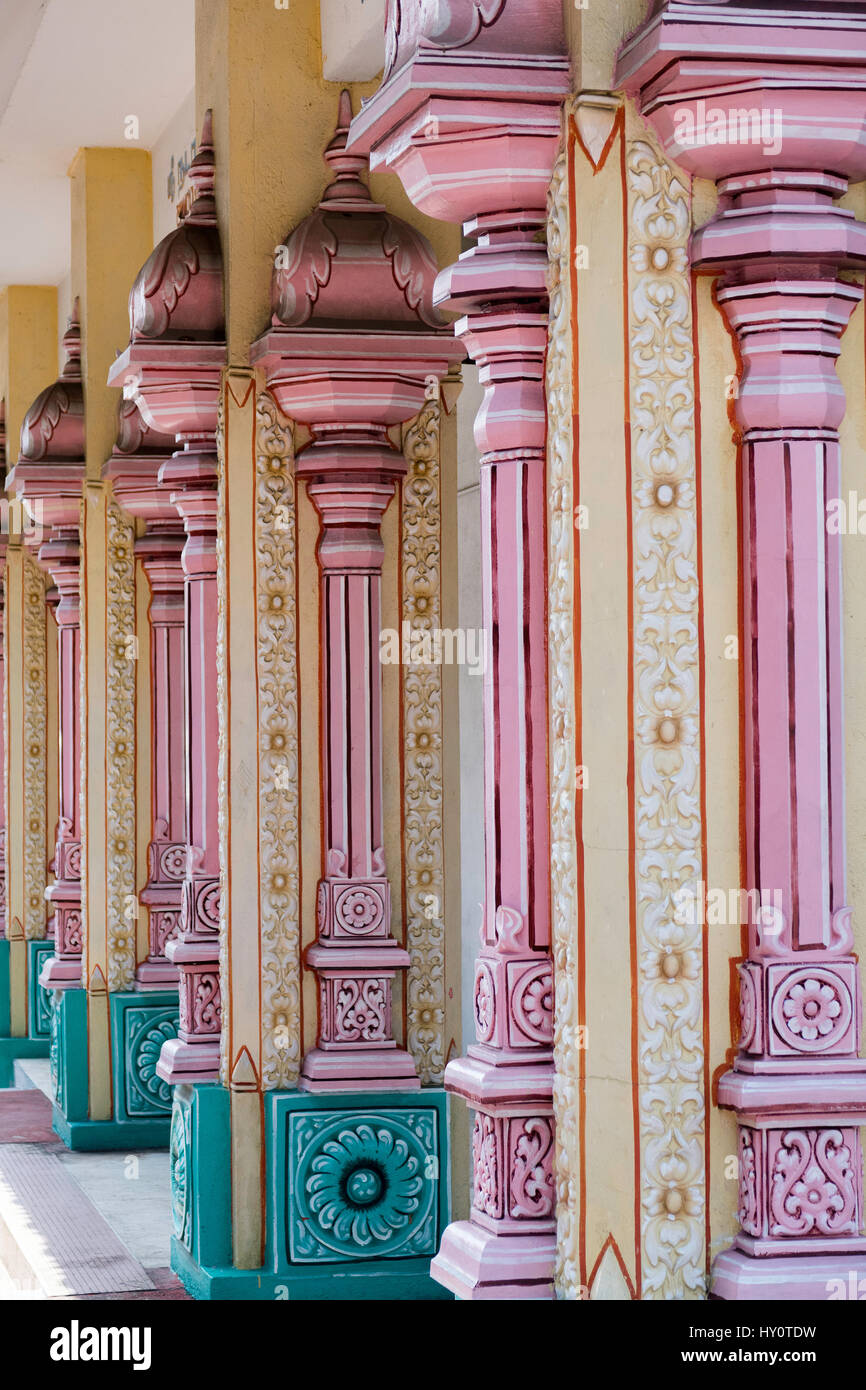 Hinduistischer Tempel, Batu-Höhlen, Kuala Lumpur, Malaysia Stockfoto