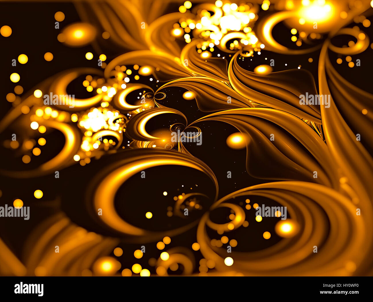 Verschwommen Schmuck Hintergrund - abstrakte Digital generiert, Bild Stockfoto
