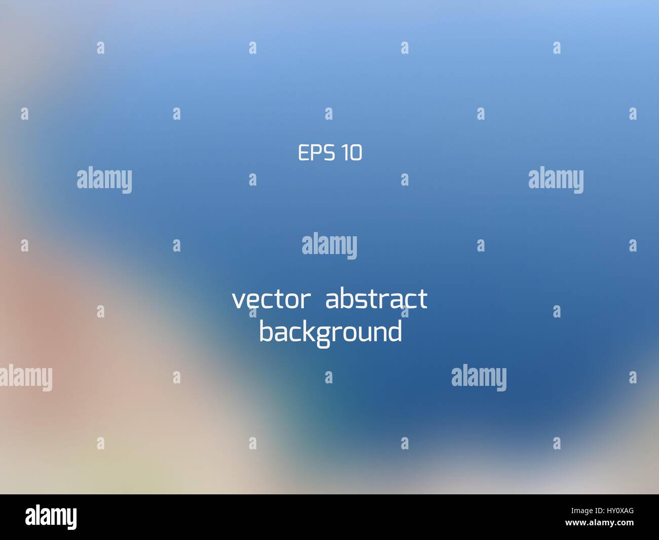 Blauen Meer Sand abstrakte glatt Verlaufsgitter Hintergrund weichzeichnen. Stock Vektor