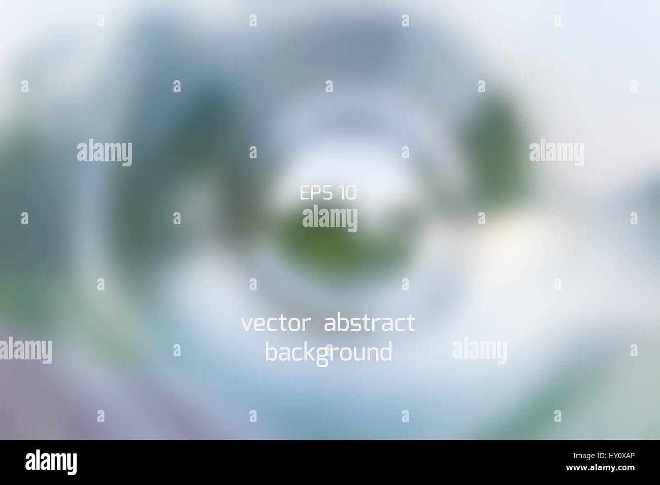 Grüne Spirale abstrakte glatt Verlaufsgitter Hintergrund weichzeichnen. Stock Vektor