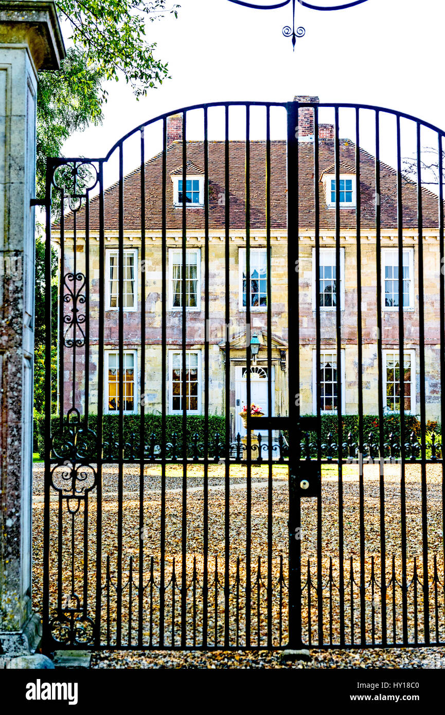 Arundells in Nähe Kathedrale, Salisbury - Heimat des ehemaligen Premierminister Sir Edward Heath; Früheres Wohnhaus von Edward Heath Stockfoto