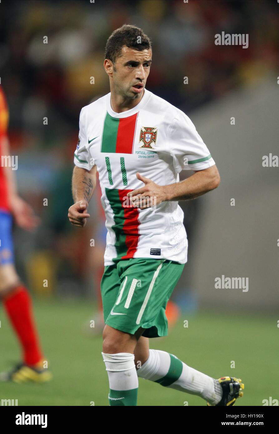 SIMAO PORTUGAL & ATLETICO MADRID PORTUGAL & ATLETICO MADRID GREEN POINT Stadion Kapstadt Südafrika 29. Juni 2010 Stockfoto