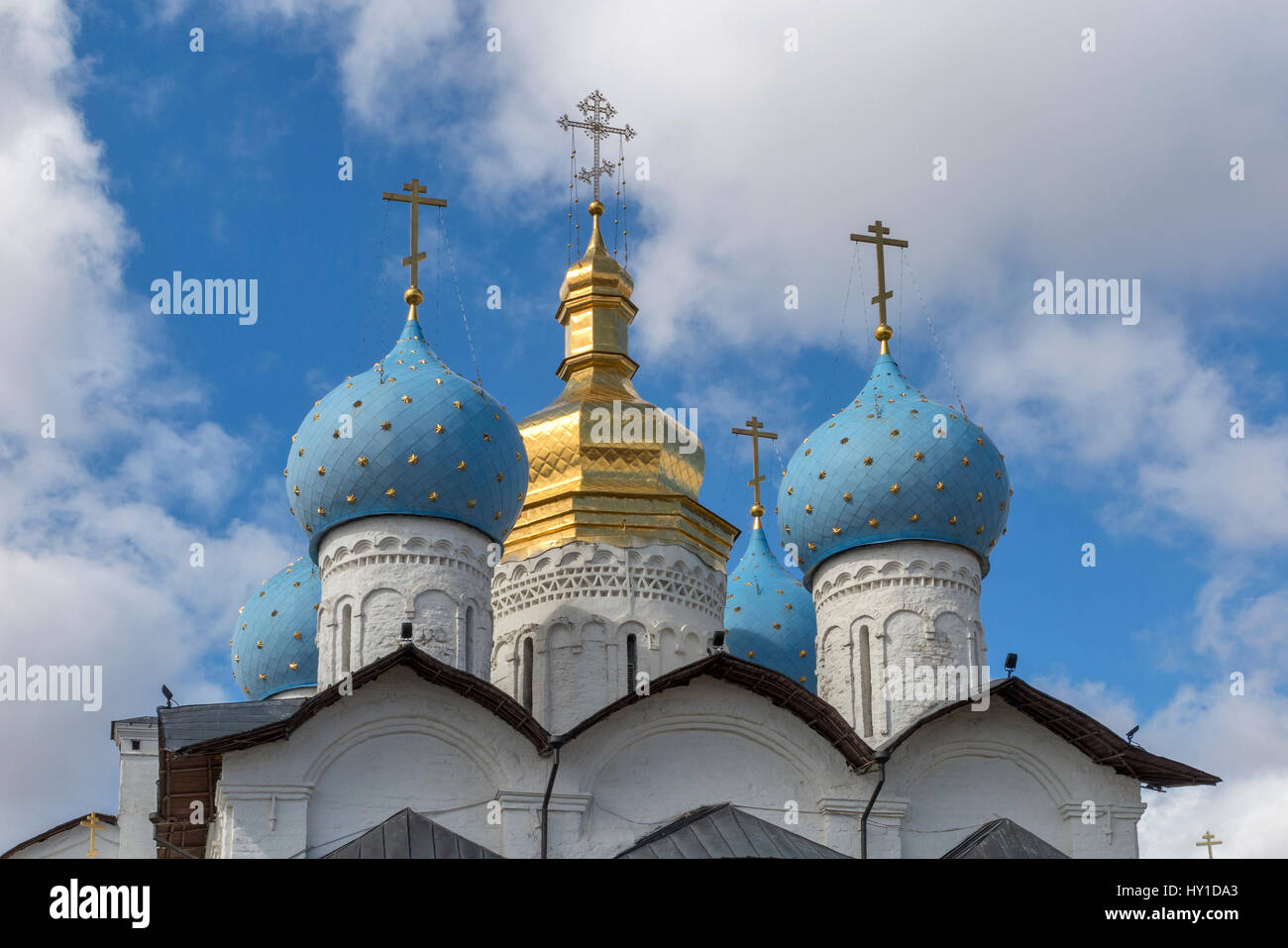 Verkündigung Kathedrale Kasaner Kreml Tatarstan Russland Stockfoto