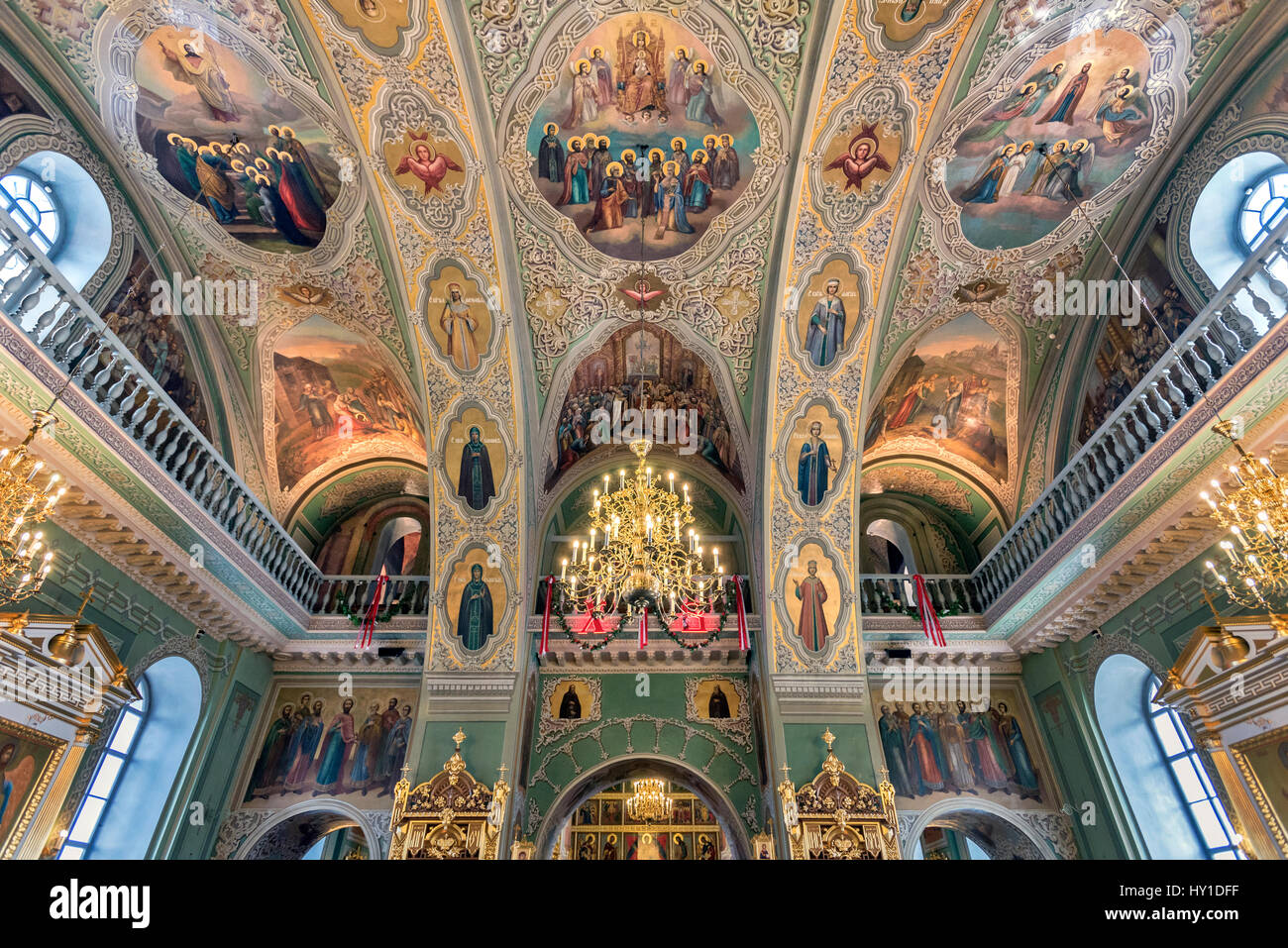 Verkündigung Kathedrale am Kasaner Kreml, Tataristan Republik Russland Stockfoto