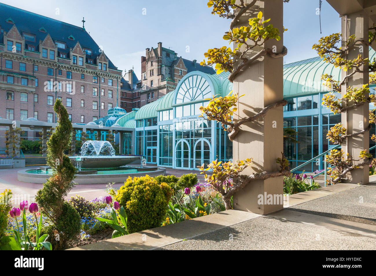 Das Konferenzzentrum von Victoria, Victoria, Britisch-Kolumbien, Kanada Stockfoto