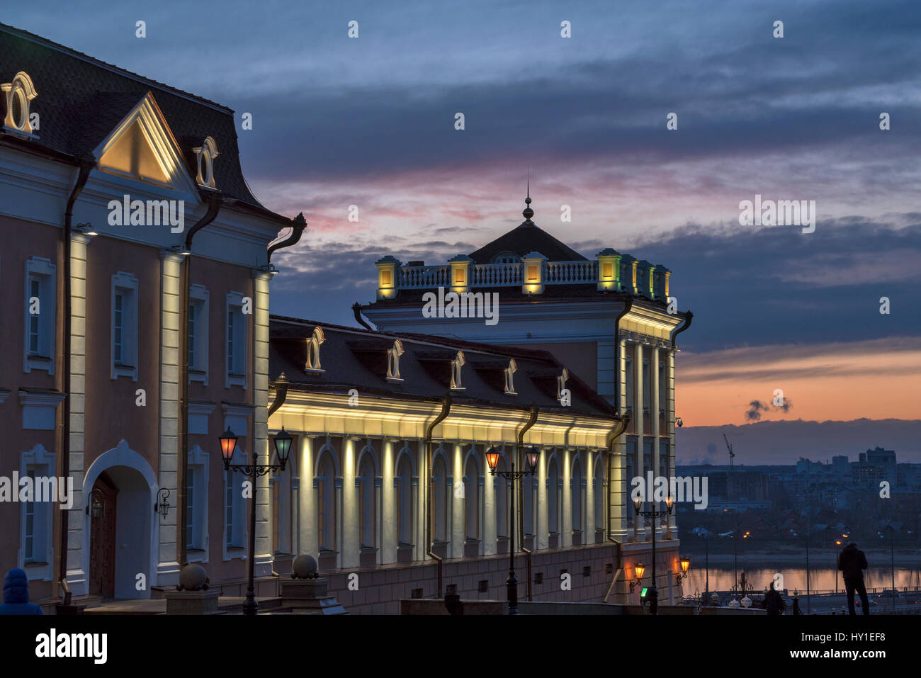 Stadtansichten von Kazan, Tatarstan Republik Russland Stockfoto