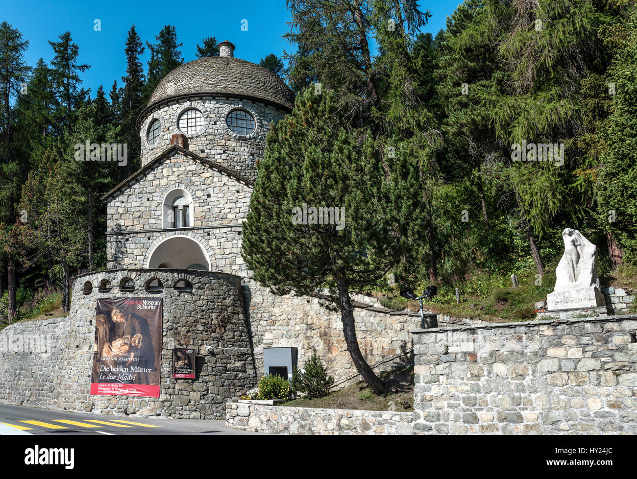 Segantini Museum in St. Moritz, Engadin, Graubünden, Schweiz