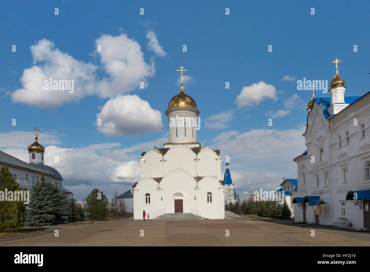 Zilant Kloster Kazan Tatarstan Russland Stockfoto