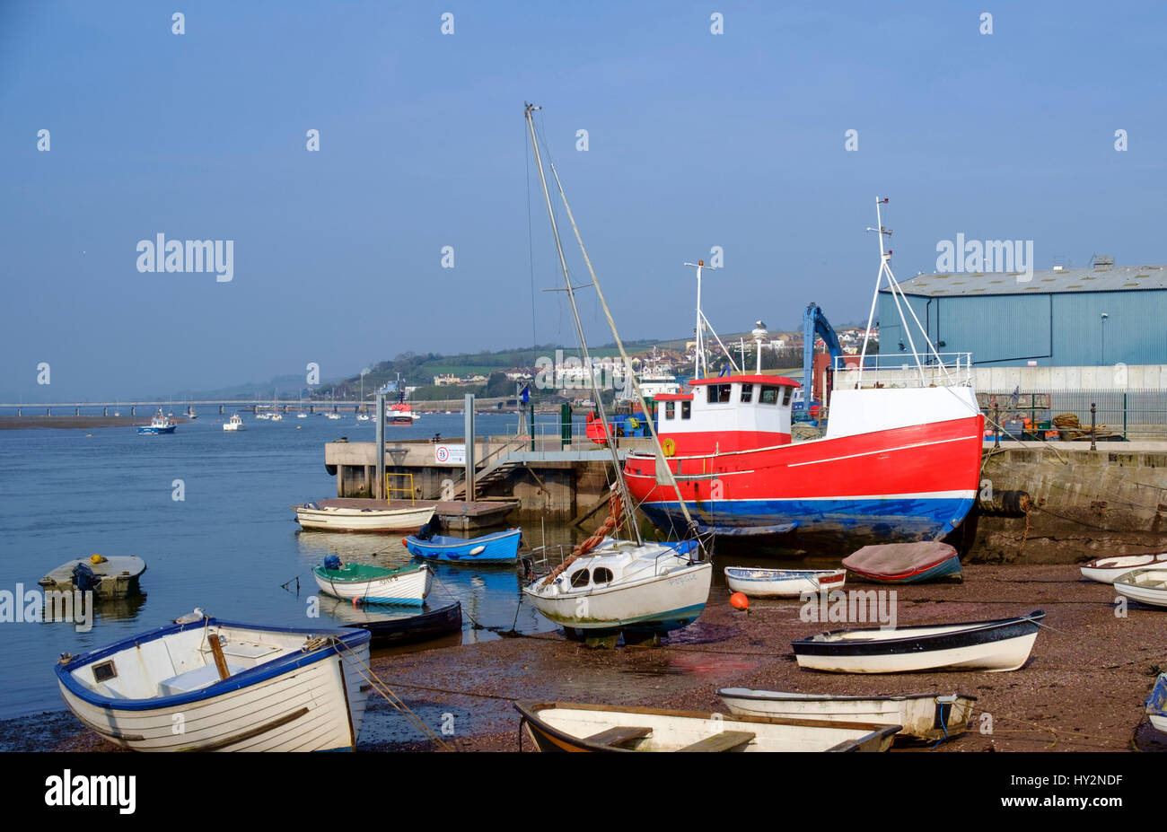 Teignmouth einer Küstenstadt in Devon England UK Stockfoto