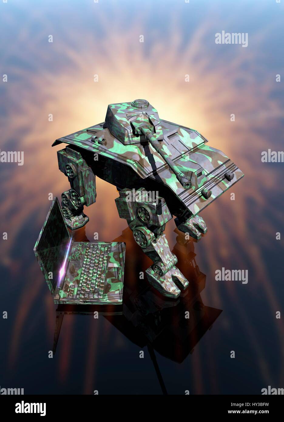 Camouflaged tank -Fotos und -Bildmaterial in hoher Auflösung – Alamy