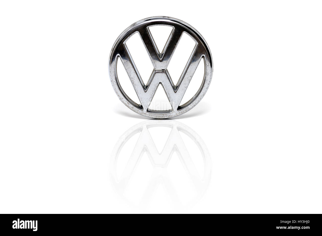 VW-Logo, VW-Logo Stockfoto