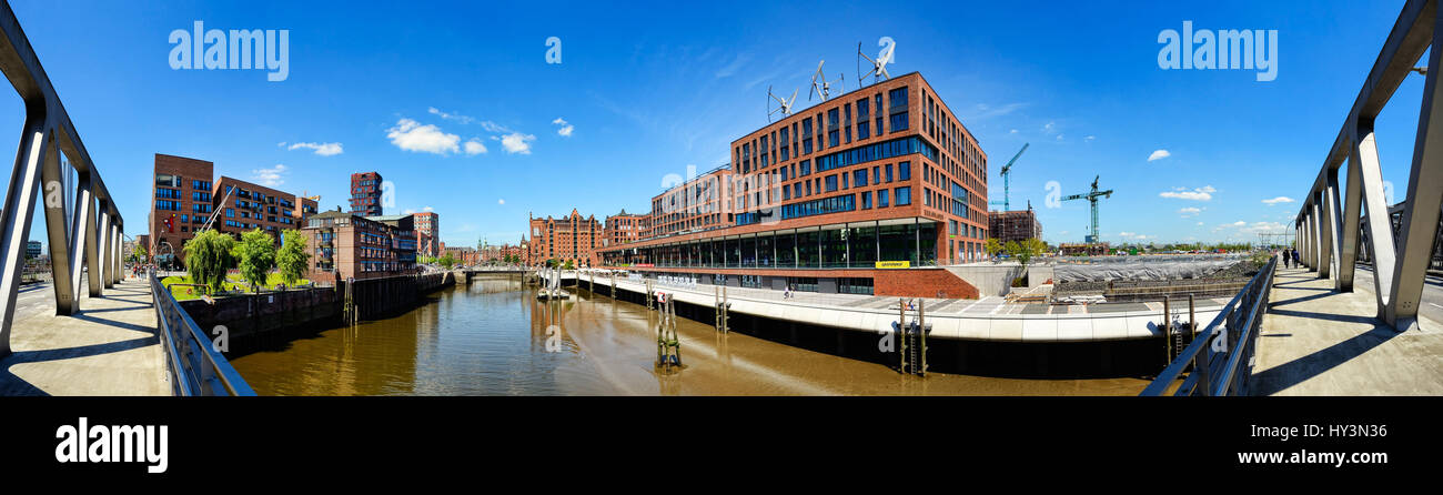 Magdeburger Hafen in der Hafen City Hamburg, Deutschland, Europa, Magdeburger Hafen in der Hafencity von Hamburg, Deutschland, Europa Stockfoto