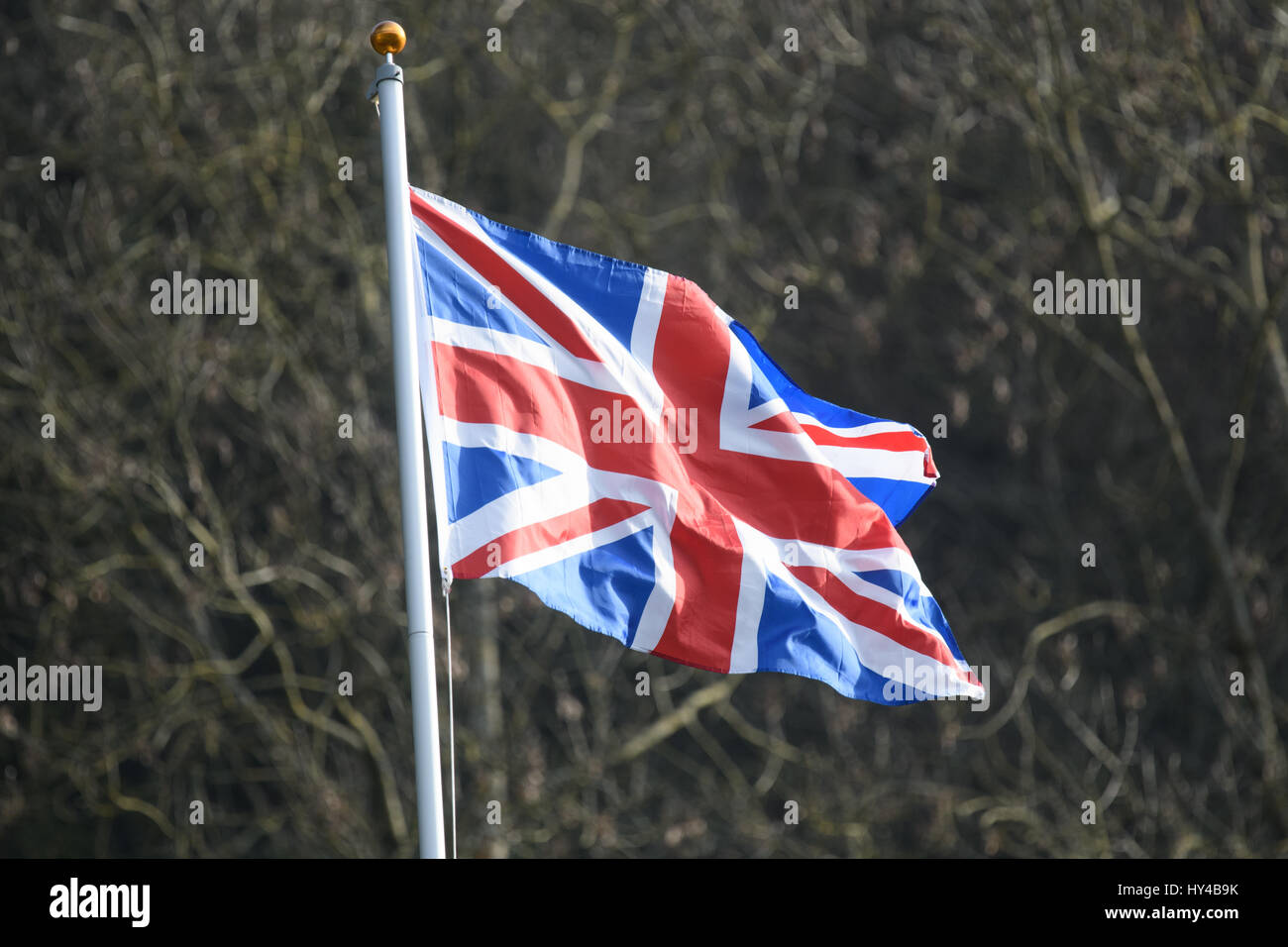 Britische Flagge Stockfoto