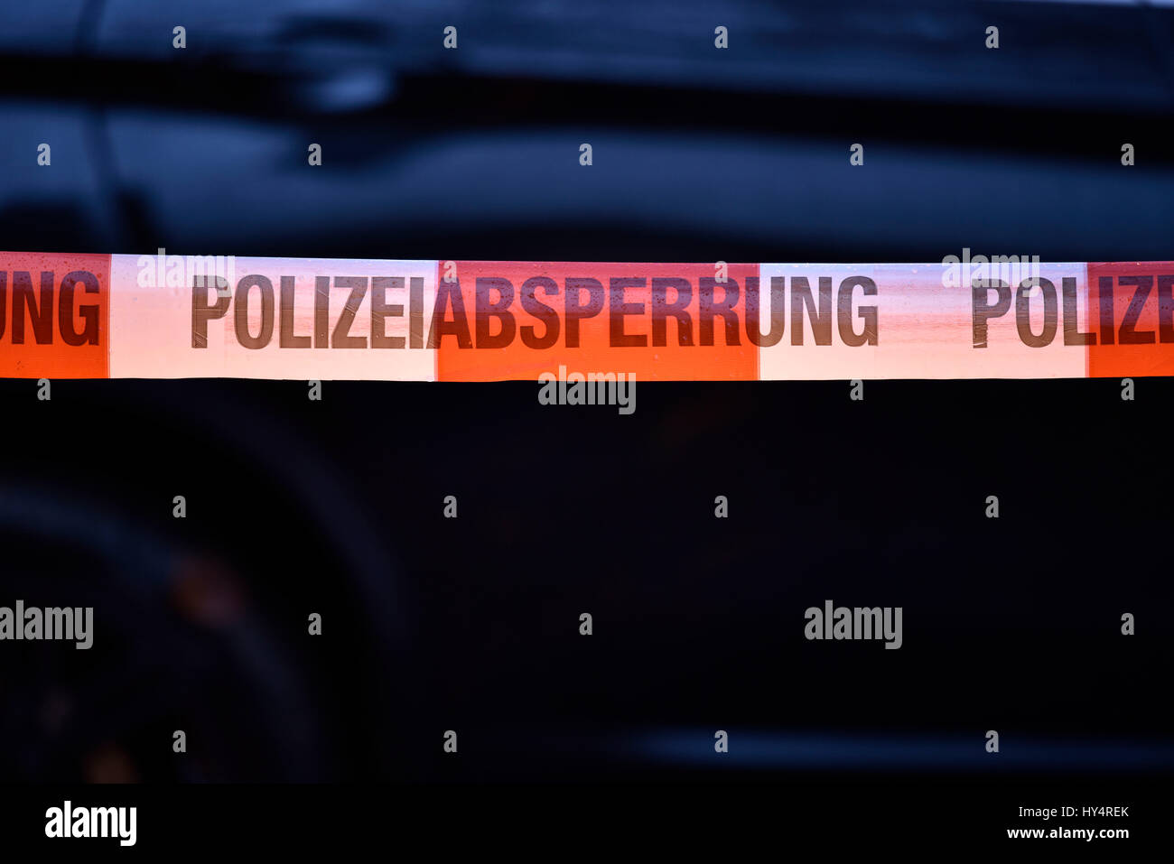 YAUOIPI Tatort Absperrband - 4 Rollen Gelb-Schwarz Für Halloween Deko