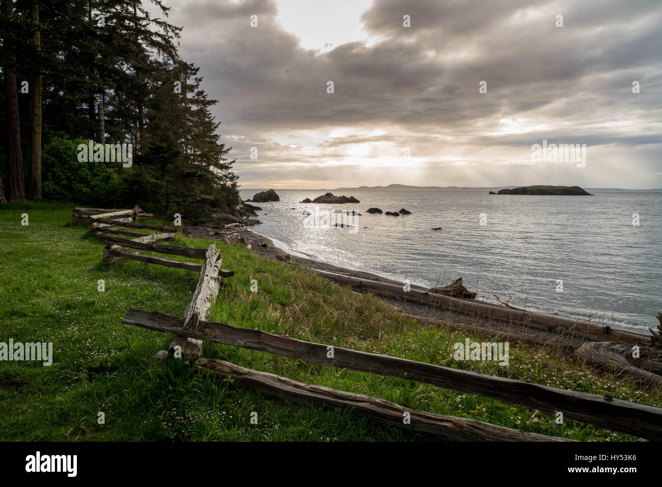 Deception Pass State Park Stockfoto