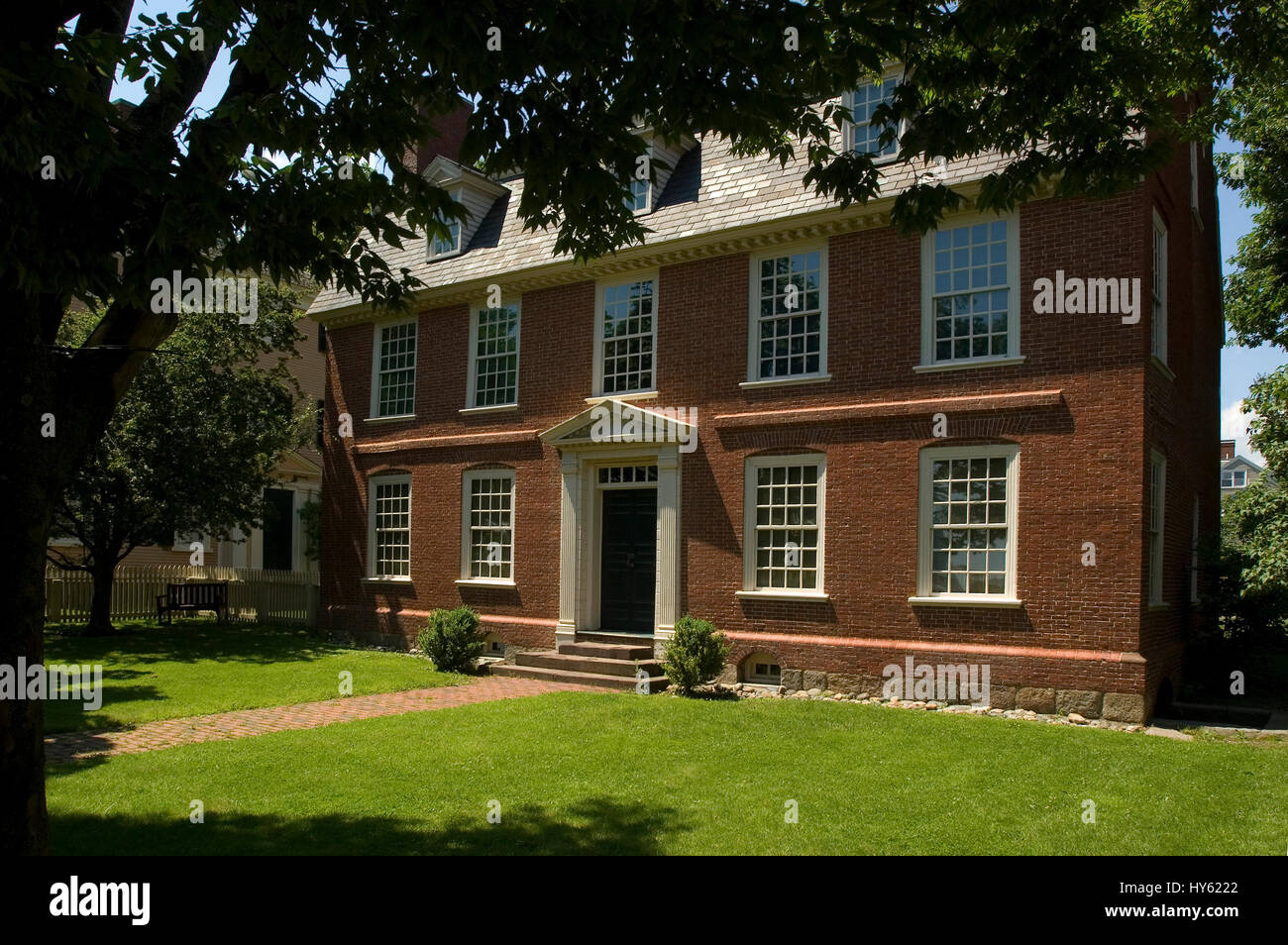 Das Derby-Haus in Salem, Massachusetts (1762) Stockfoto