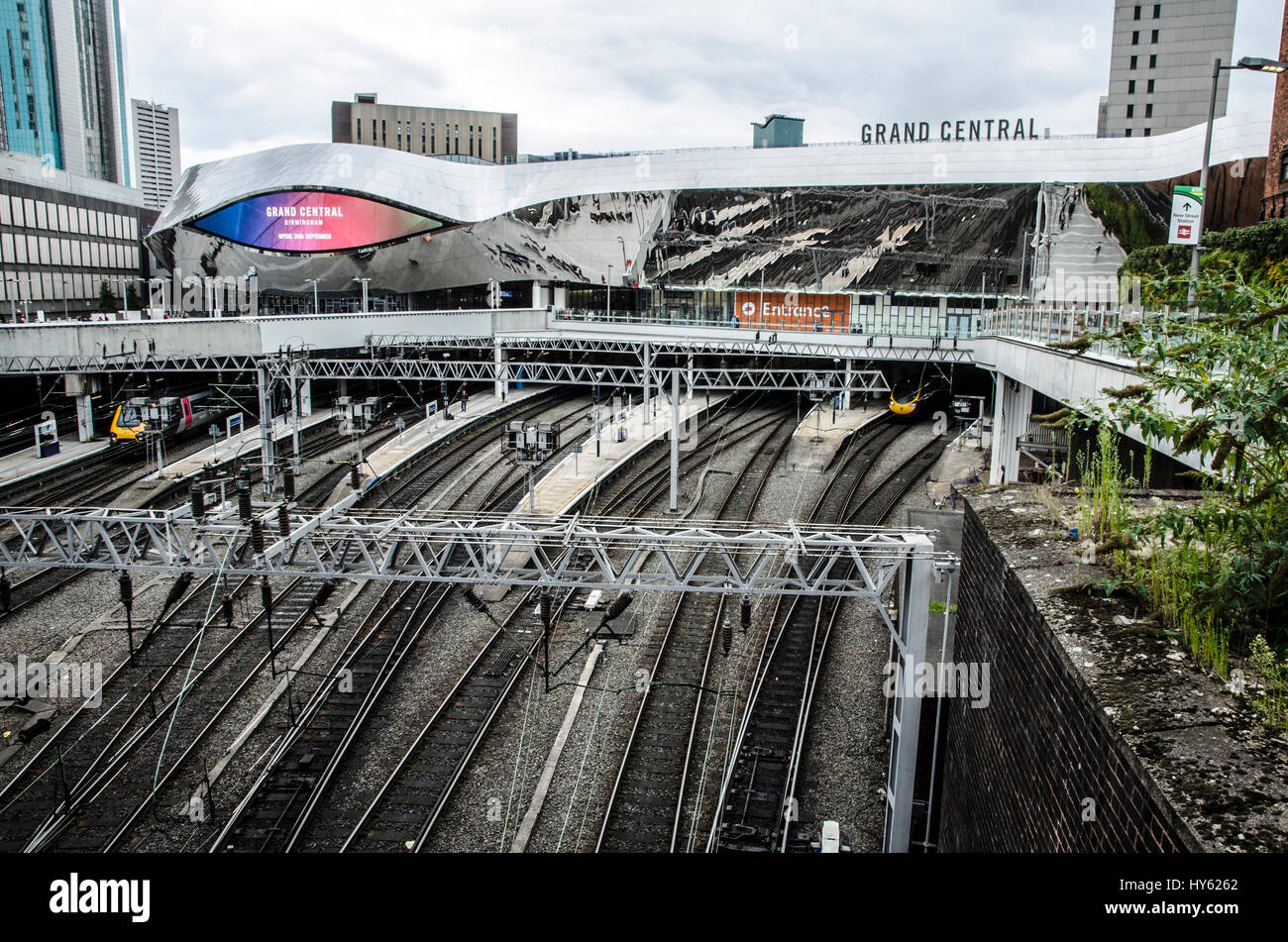 Birmingham New Street Station Stockfoto